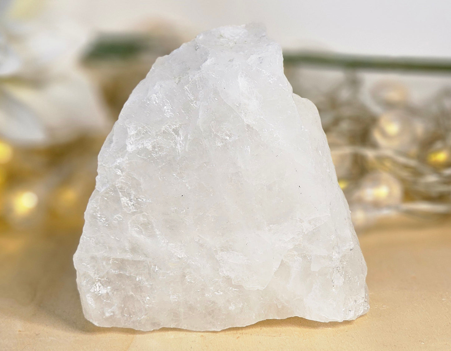 Raw White Snow Quartz Chunks