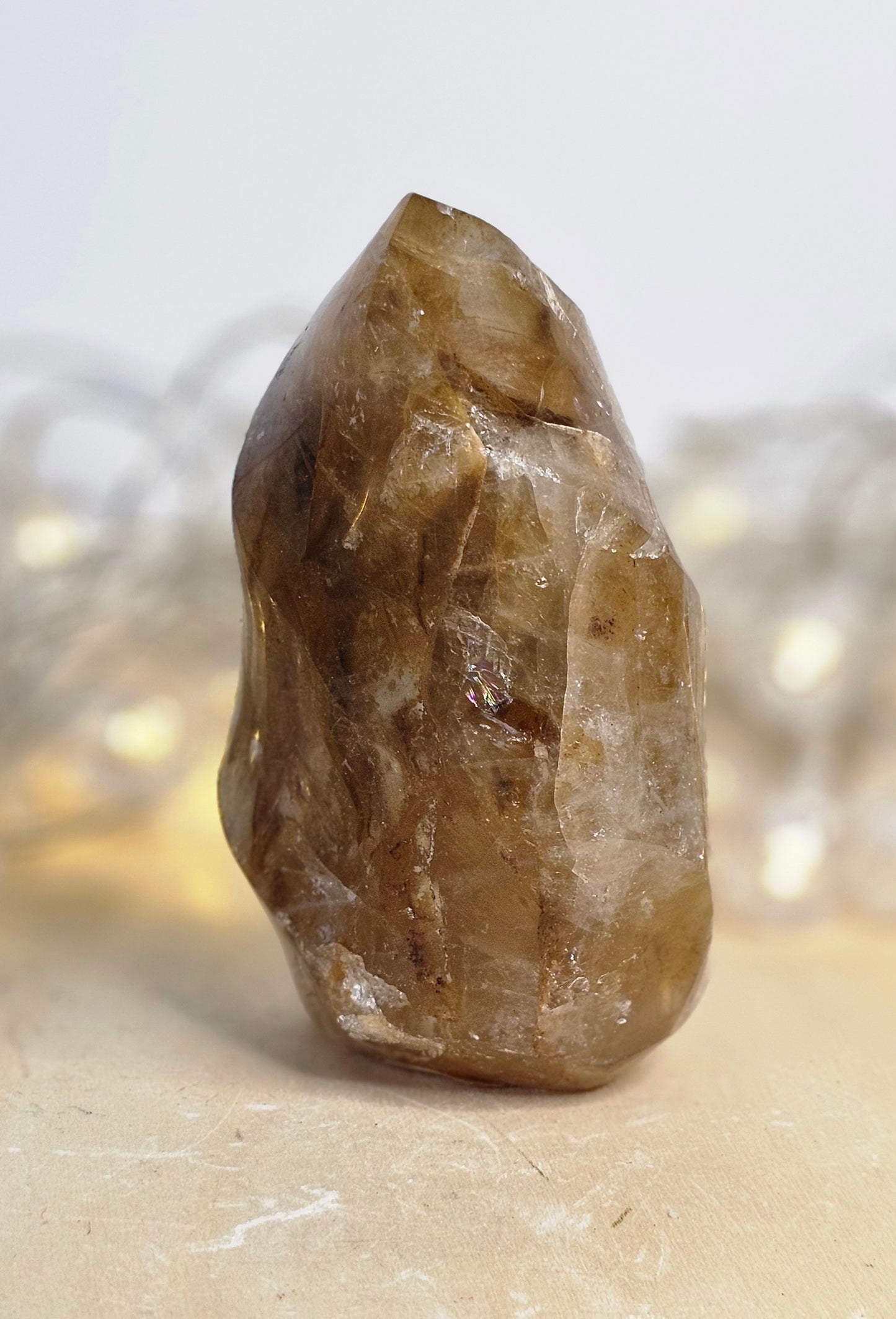 Golden Healer Flame Carving