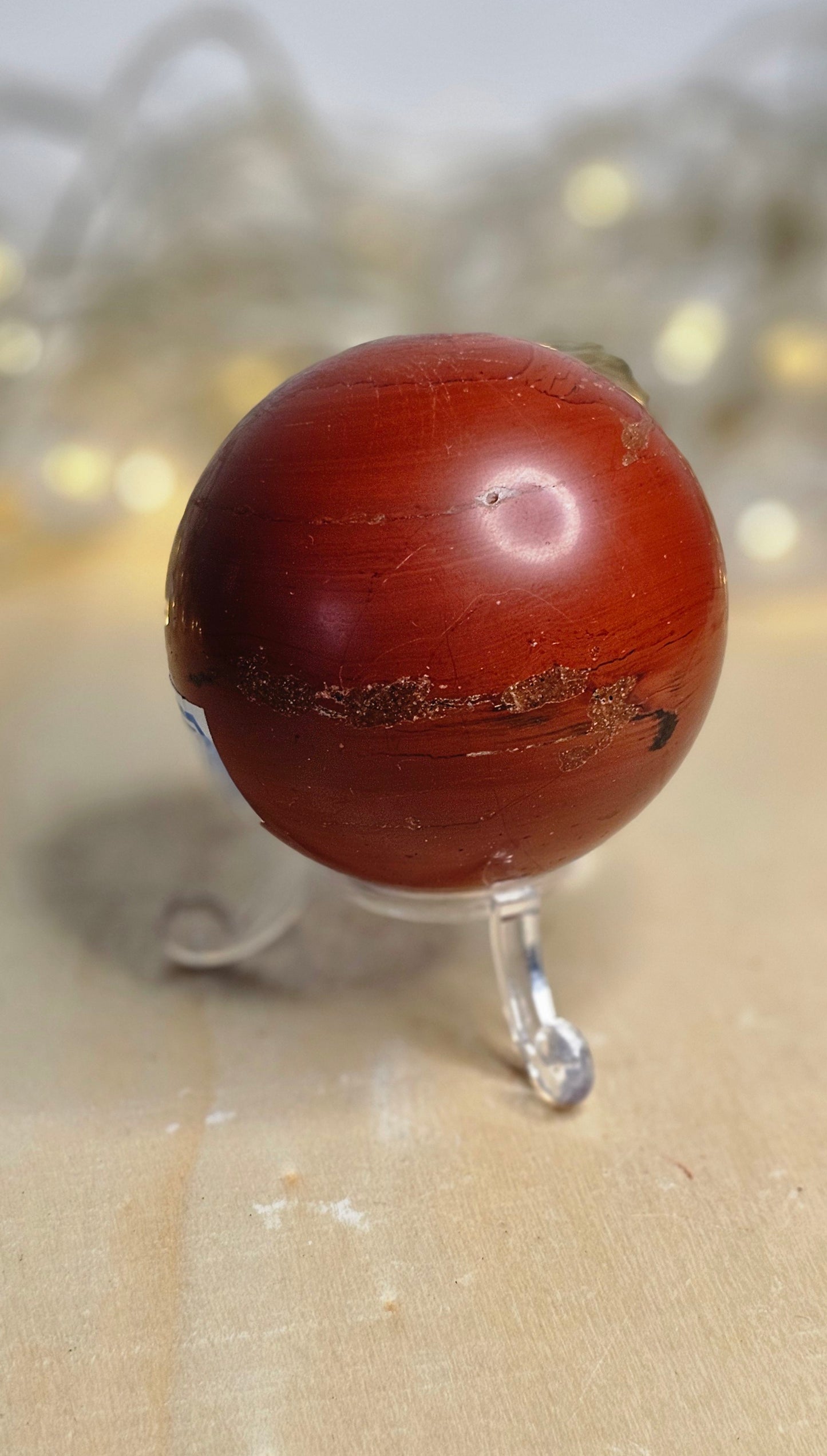 Red Jasper Sphere