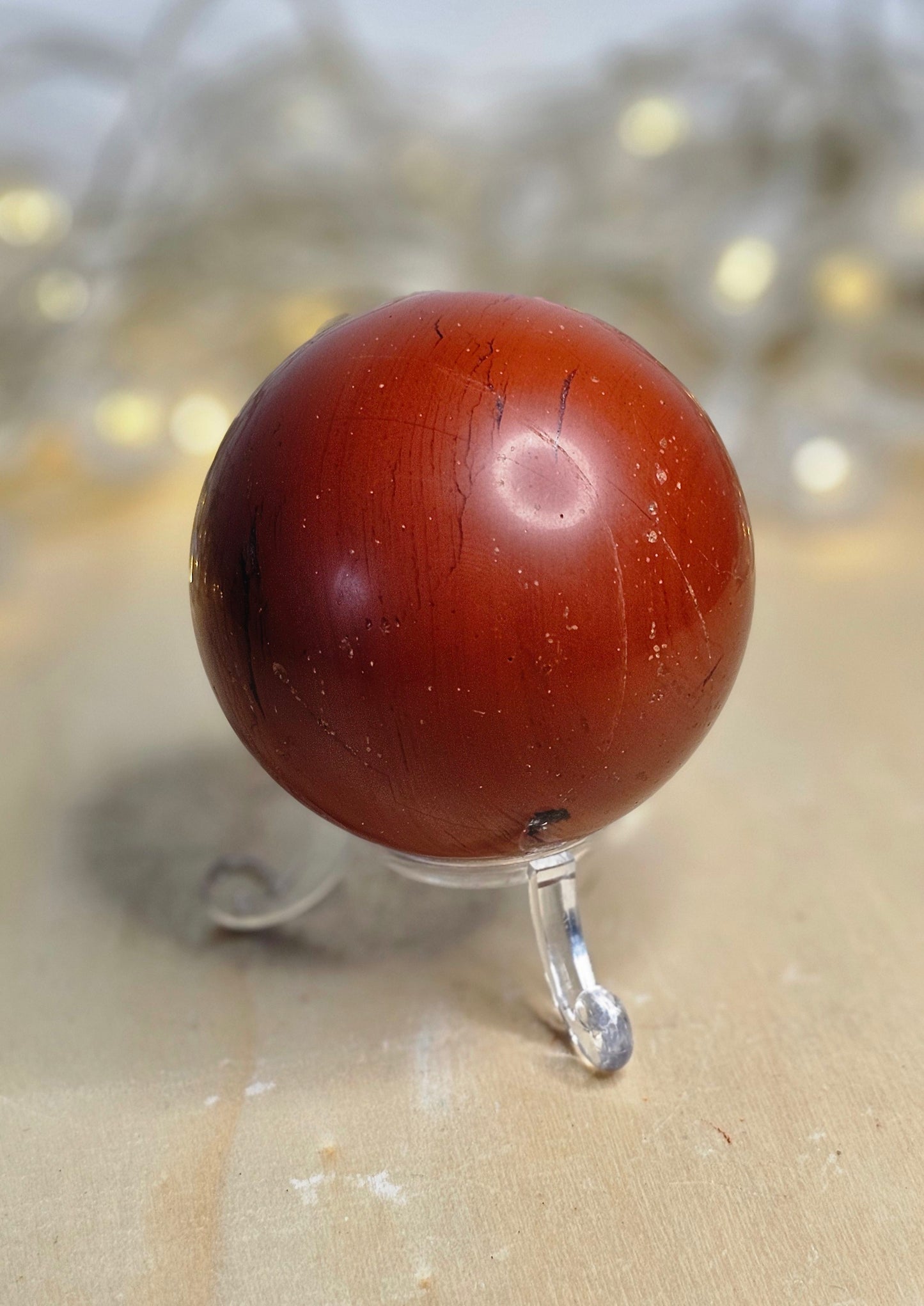 Red Jasper Sphere