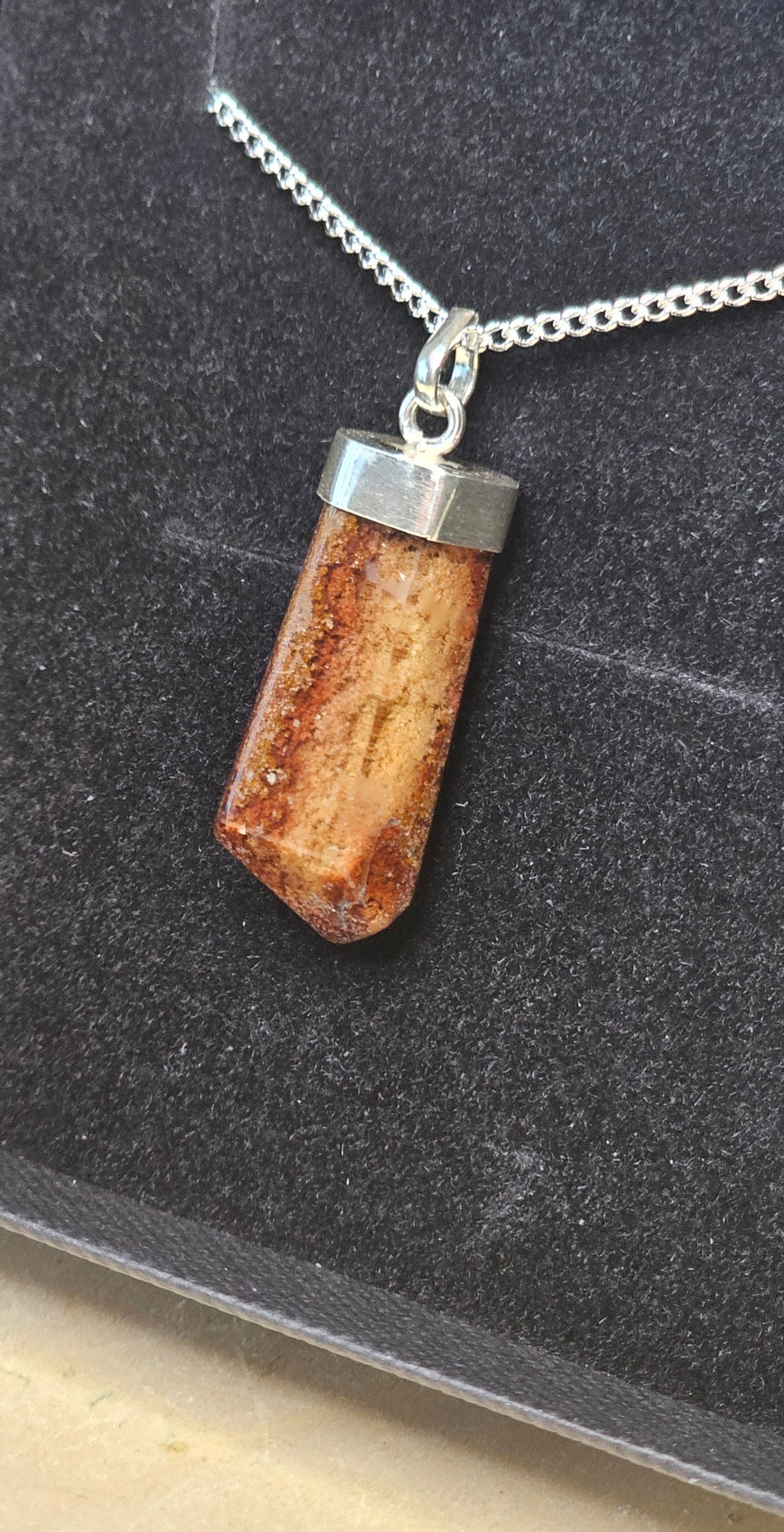 925 Silver Garden Quartz Lodolite Pendants