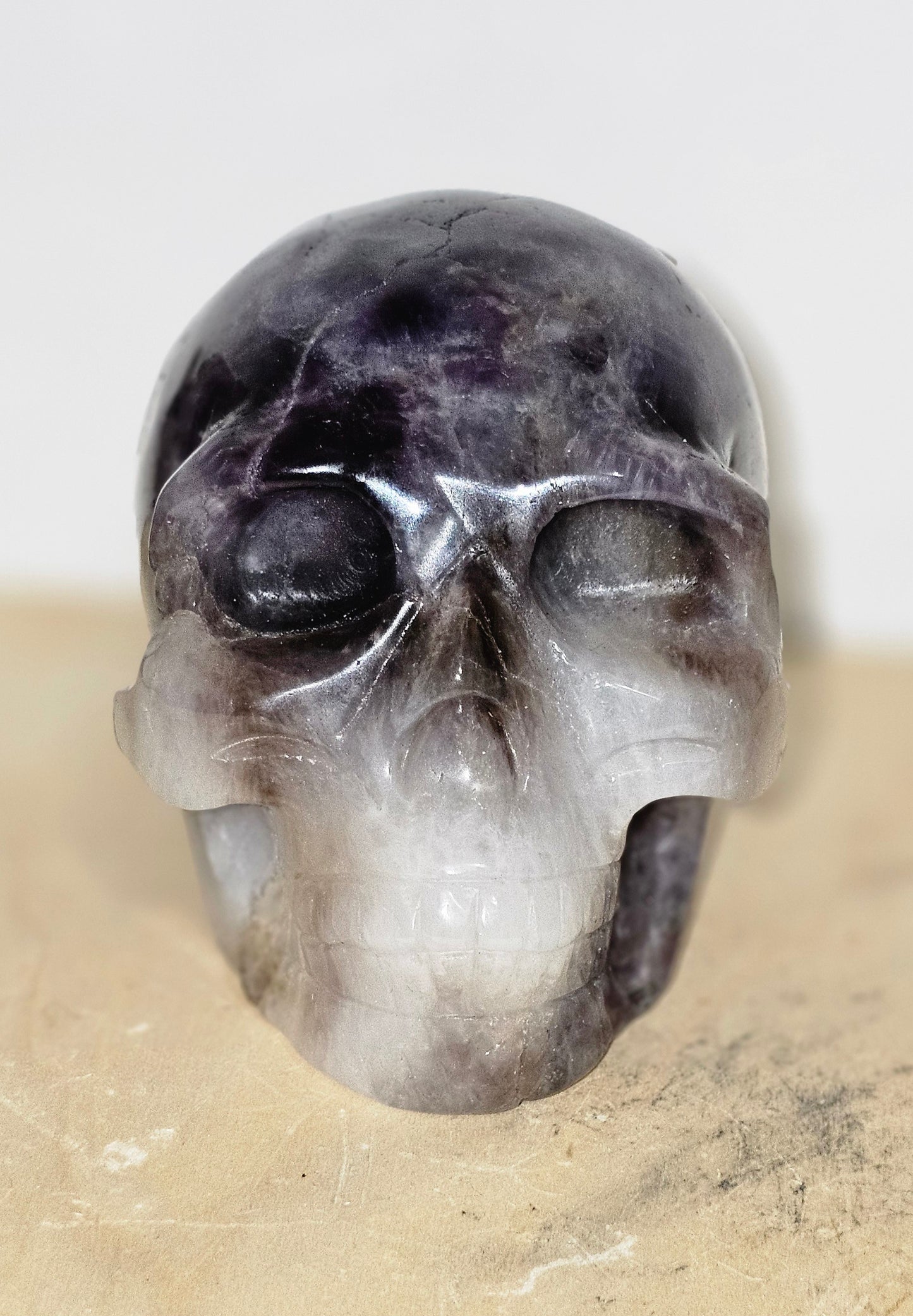 Huge Amethyst Skull
