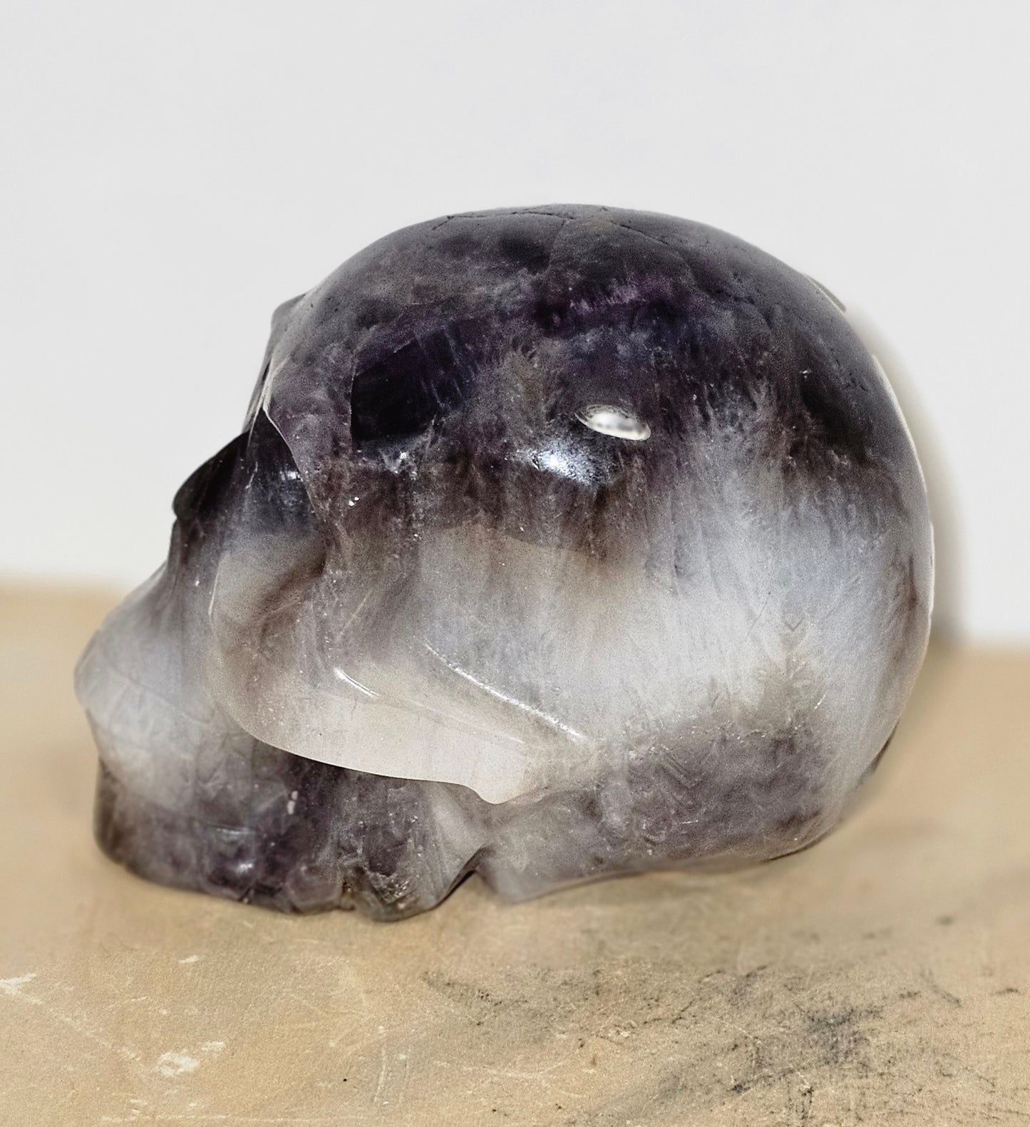 Huge Amethyst Skull