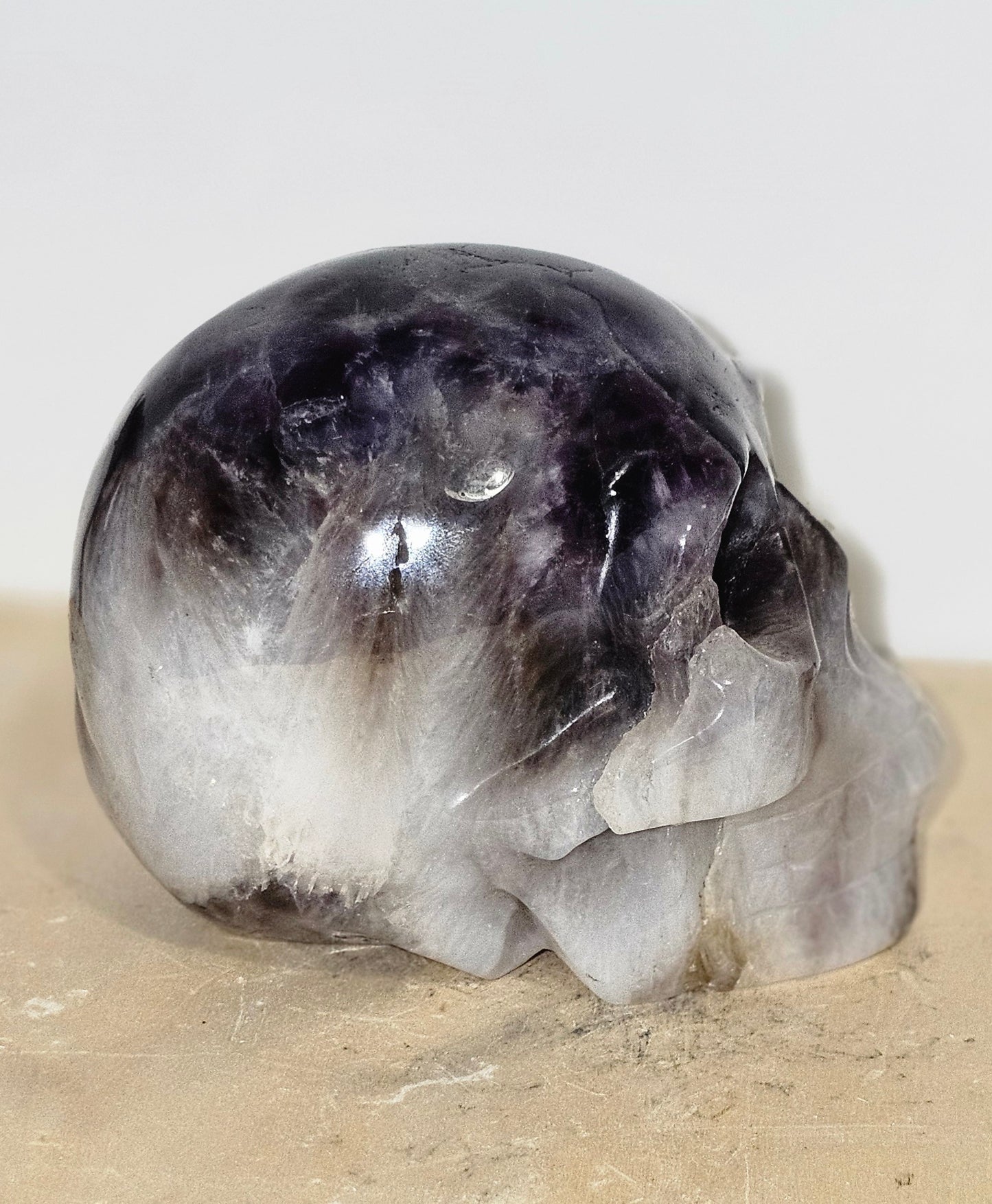Huge Amethyst Skull