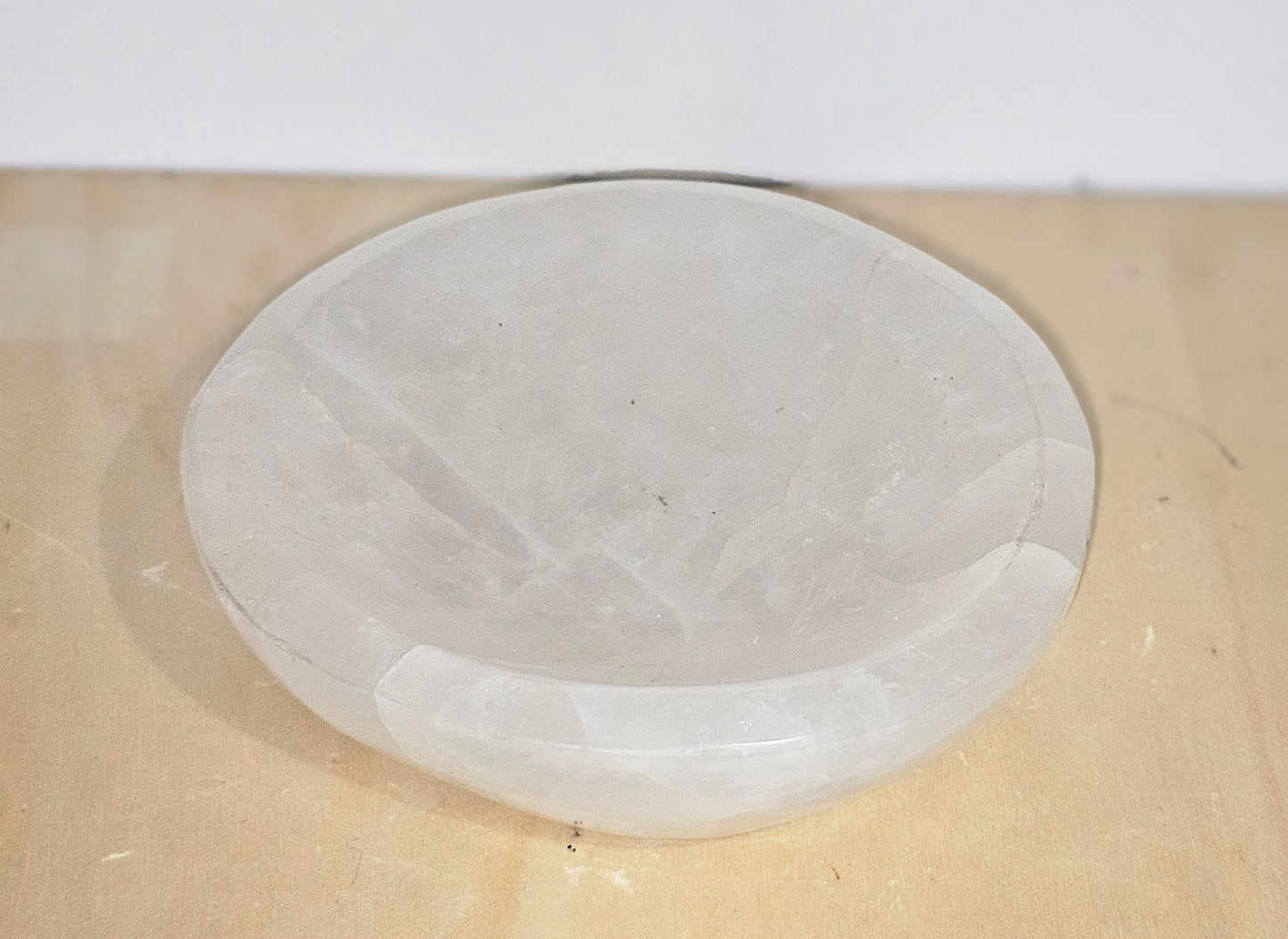 Huge Clear Quartz Bowl