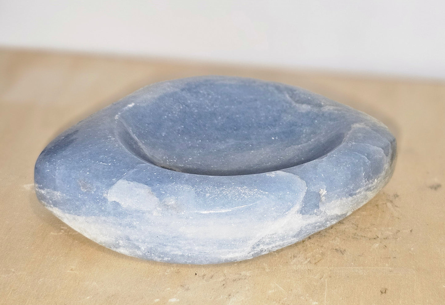 Blue Calcite Bowl