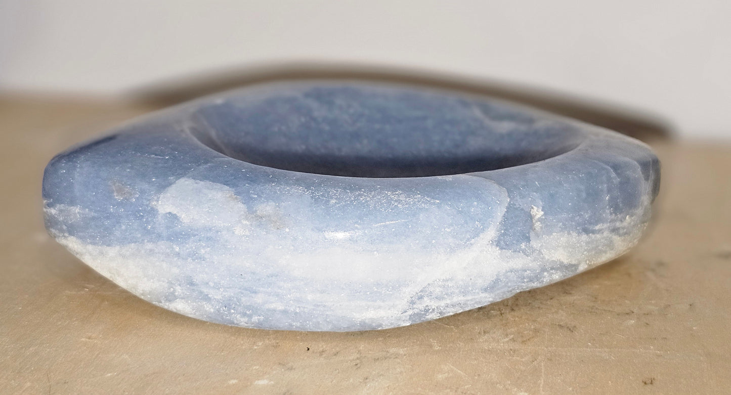 Blue Calcite Bowl