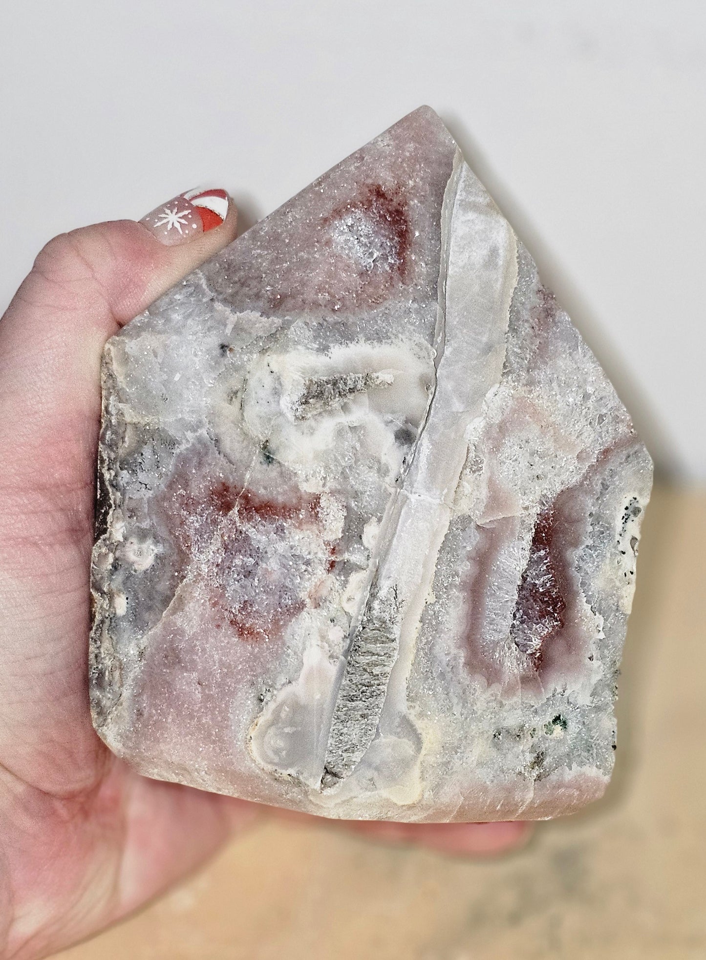 Big Pink Amethyst Chunky Point