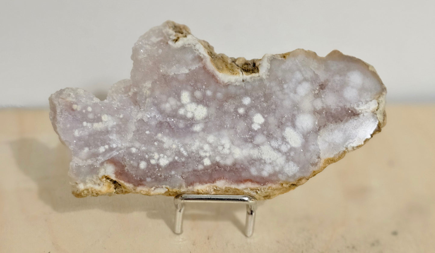 Pink Amethyst Polished Slice
