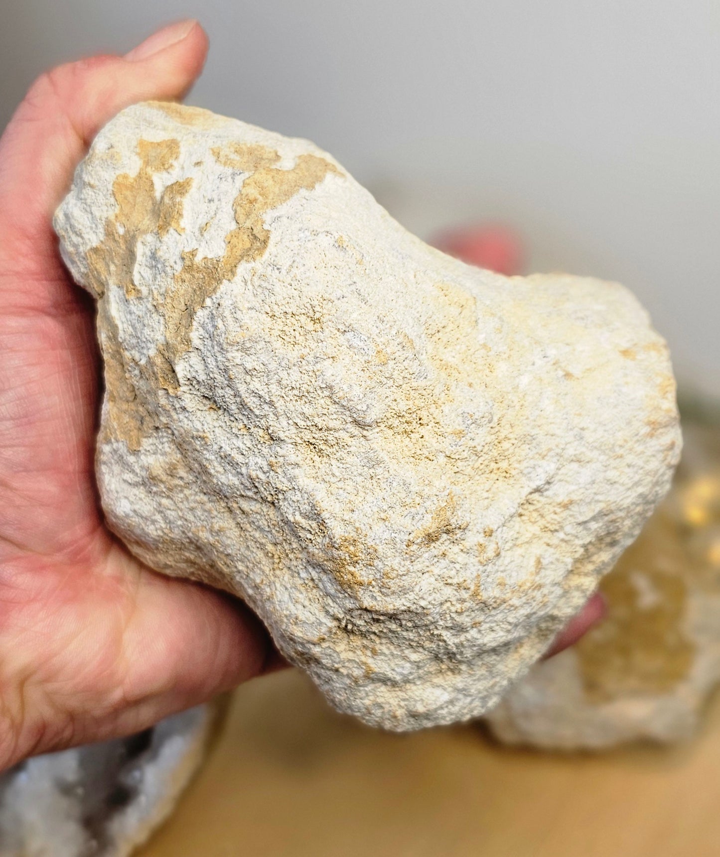 Crack Your Own XL White Quartz Geodes