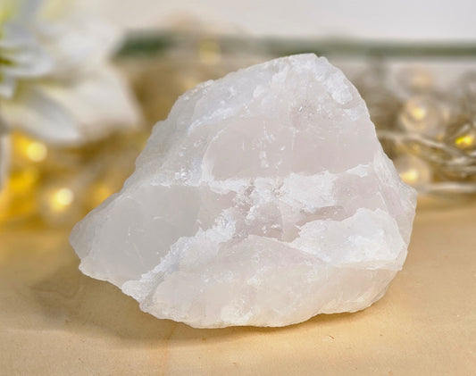 Raw White Snow Quartz Chunks