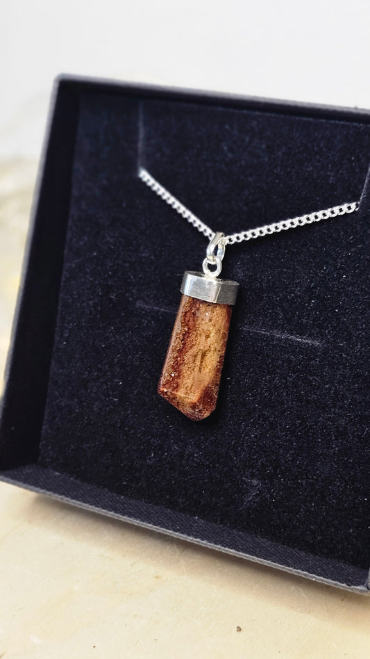 925 Silver Garden Quartz Lodolite Pendants