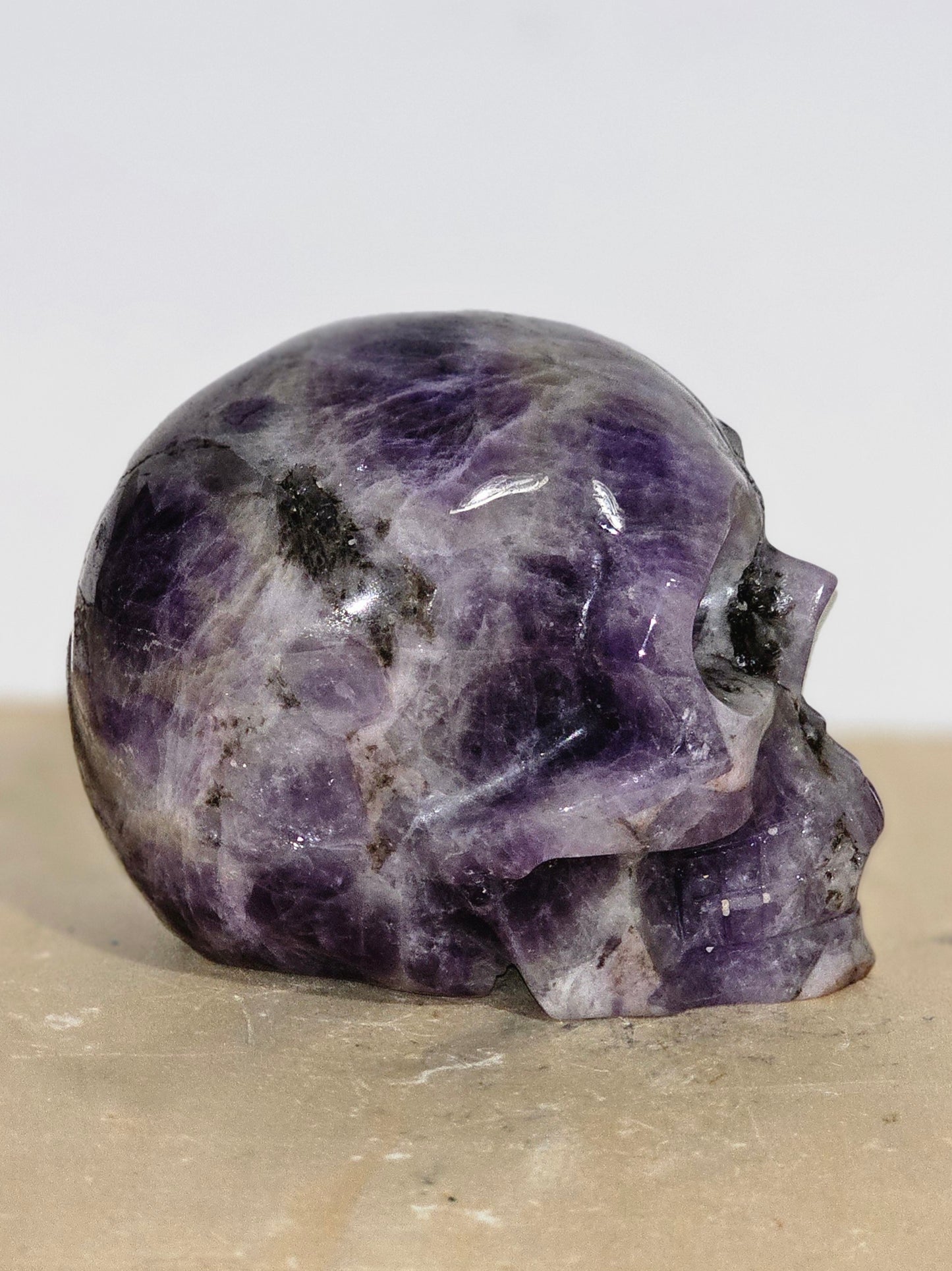 Huge Amethyst Skull
