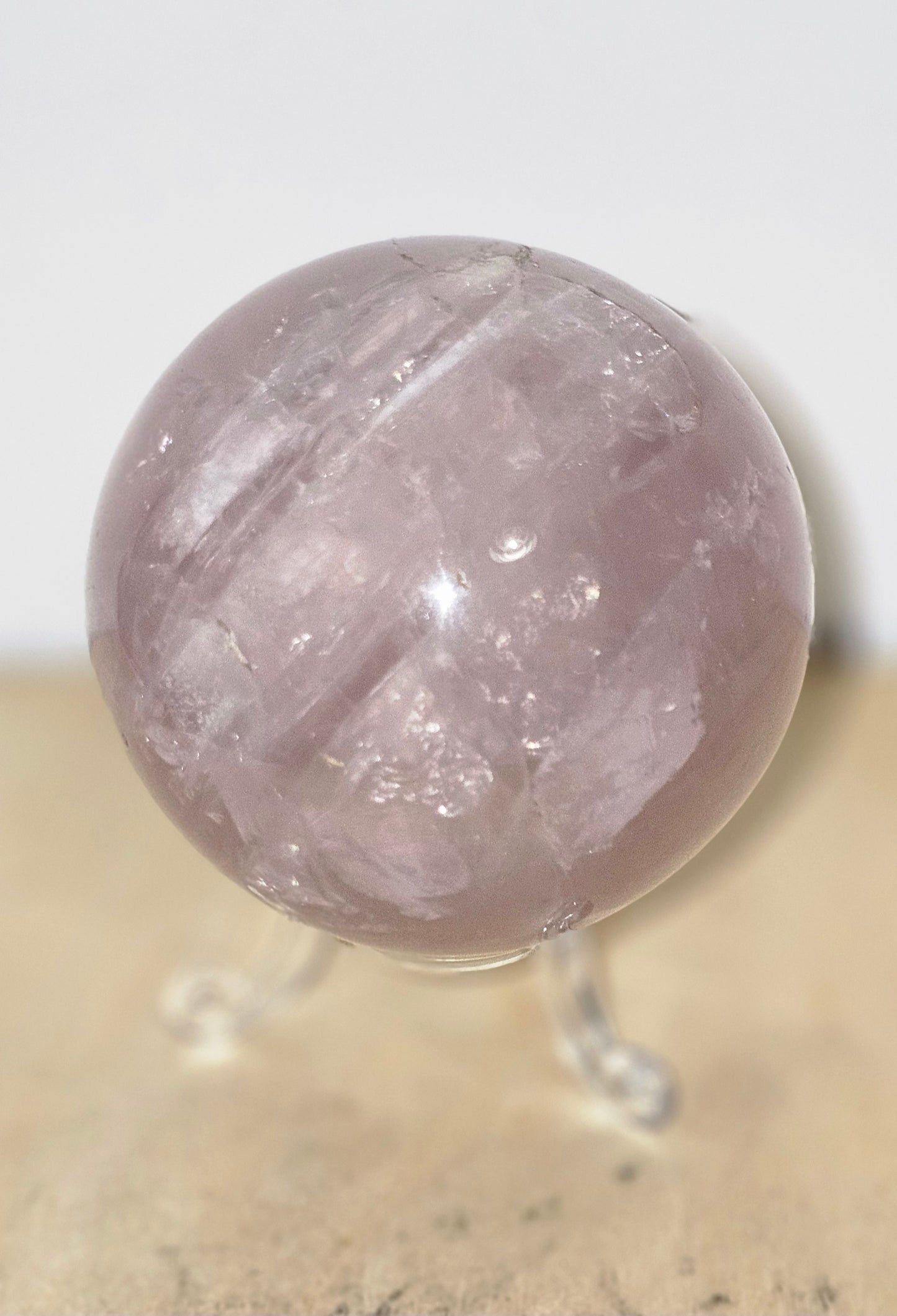 Large Rose Quartz Sphere