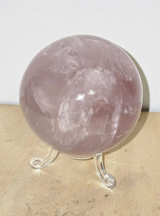 Large Rose Quartz Sphere