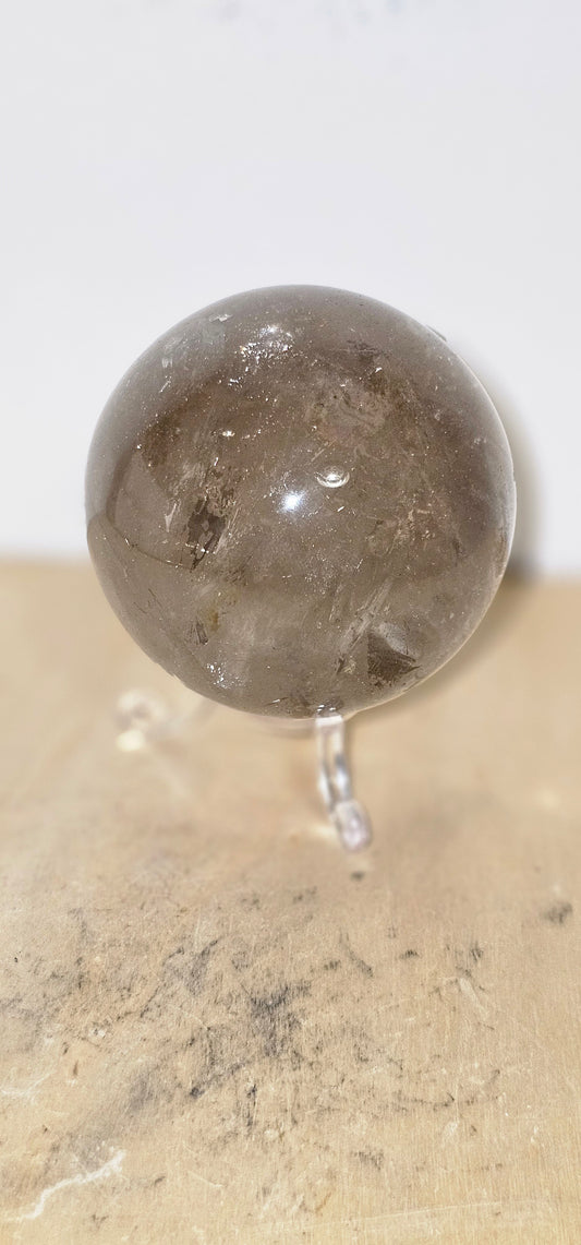 Large Smokey Quartz Sphere