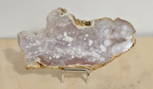 Pink Amethyst Polished Slice