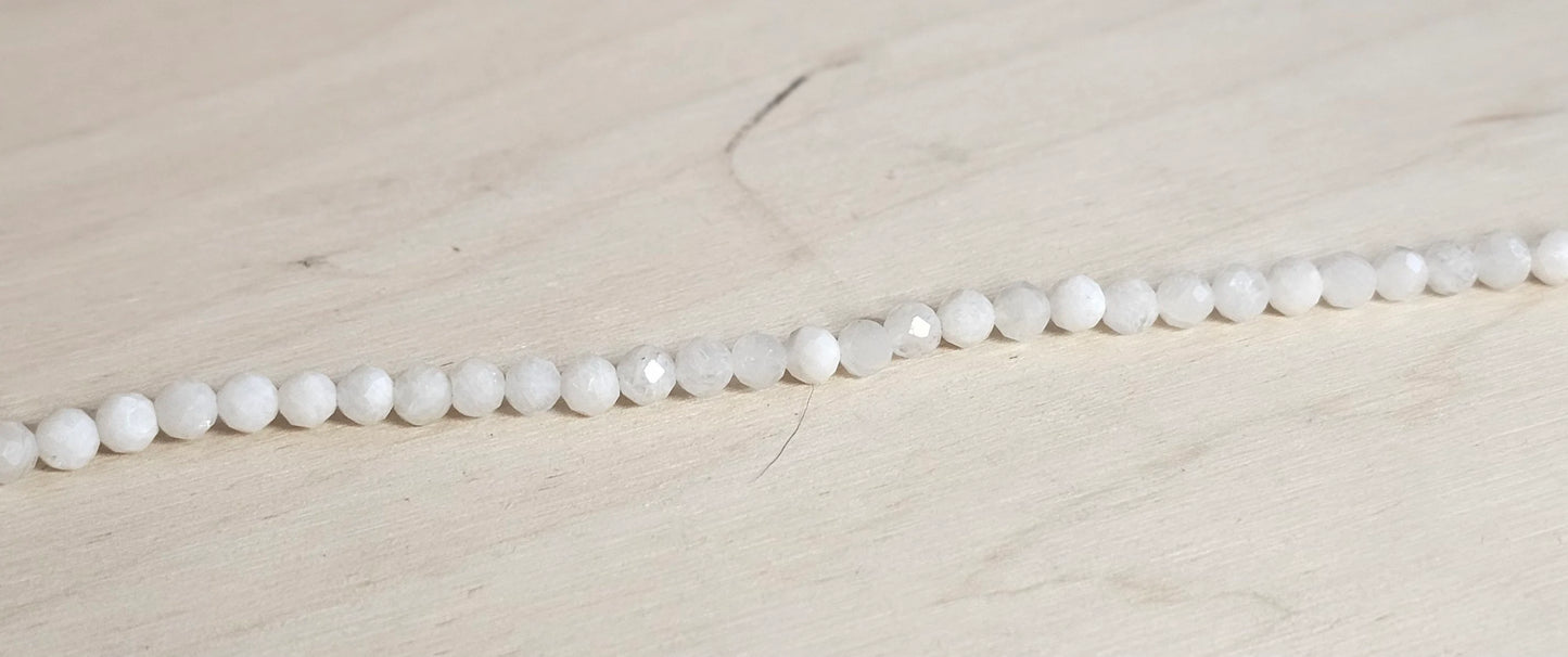 Handmade Delicate Faceted Crystal Bead Bracelets