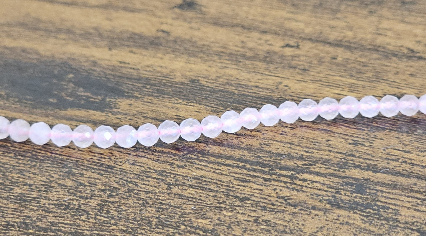 Handmade Delicate Faceted Crystal Bead Bracelets